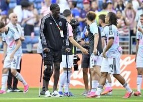 Amadou Onana Faces Long Injury Layoff After Cruciate Ligament Tear — Belgium's Amadou Onana will be sidelined for 7-8 mo