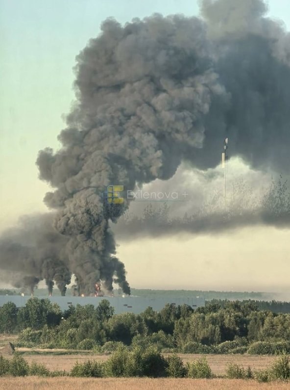Explosions and Fires Reported Across Russia Amid Ongoing Attacks — A series of explosions and fires occurred in Russia,