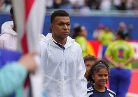 Kylian Mbappe's Relaxed Moment Frustrates French Fans During 4-0 Deficit — Kylian Mbappe was seen smiling and chatting w