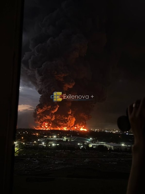 Fire Erupts in Russia Following Drone Strike — Drone attacks led to significant fires at Wildberries warehouses and an o