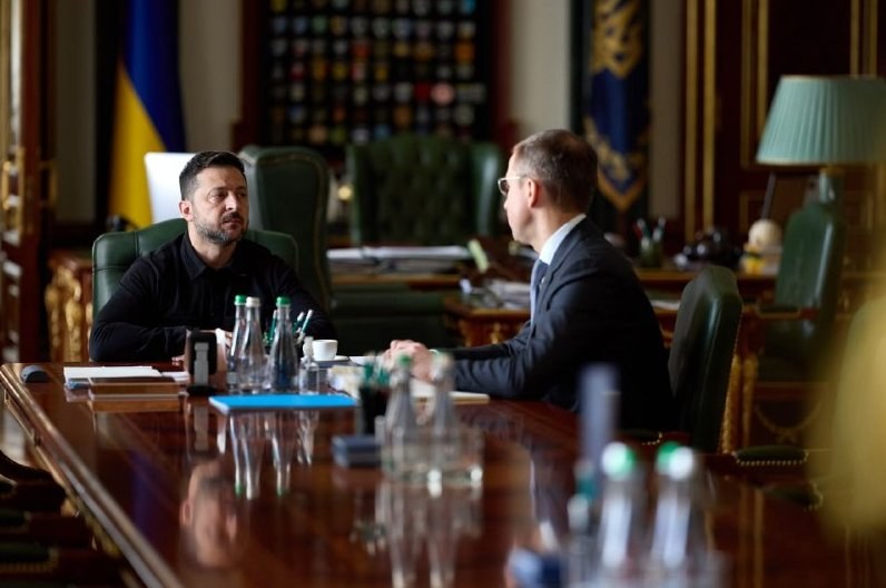 Zelensky Meets with Prime Minister Korenetsky to Discuss Ministerial Appointments — Ukrainian President Zelensky discuss