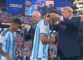 Christian Romero Snubs Donald Trump at World Cup Medal Ceremony — Christian Romero ignored Donald Trump during the medal