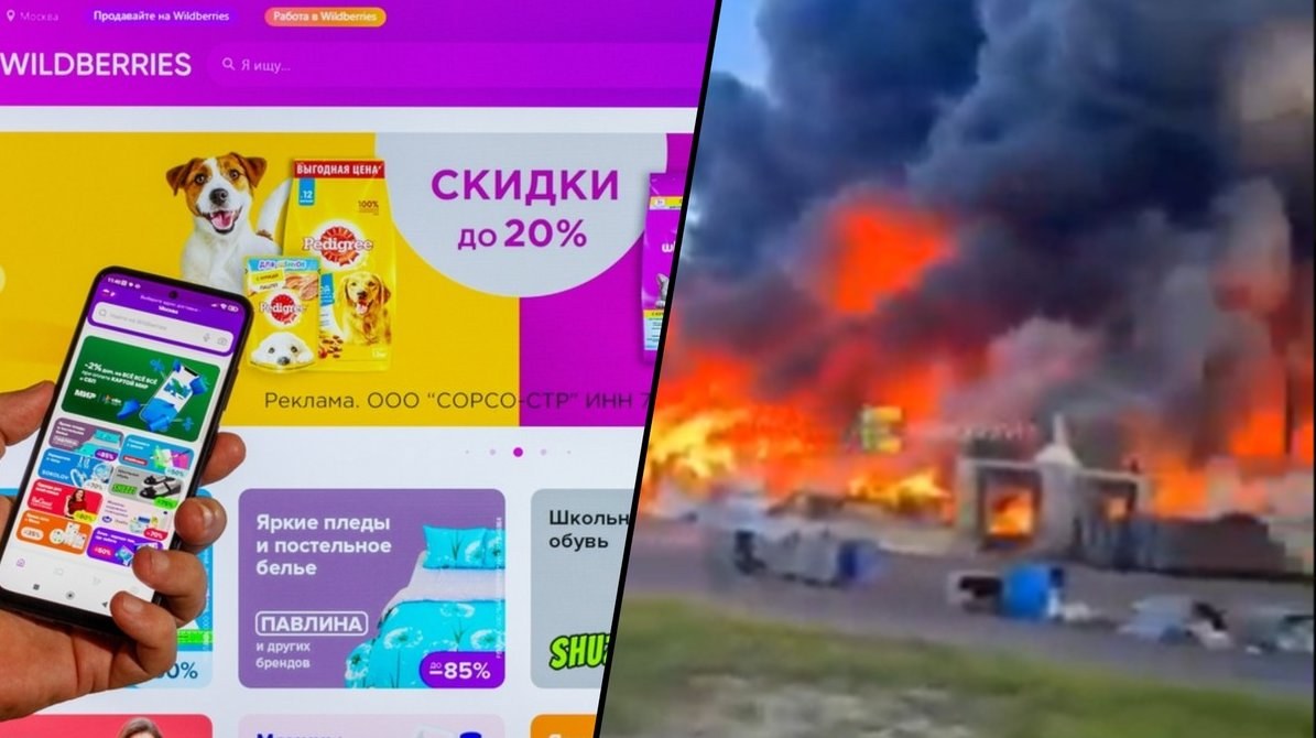 Ukrainian Airstrikes Target Russian E-Commerce Hub Wildberries — Ukrainian airstrikes struck the Wildberries warehouse n