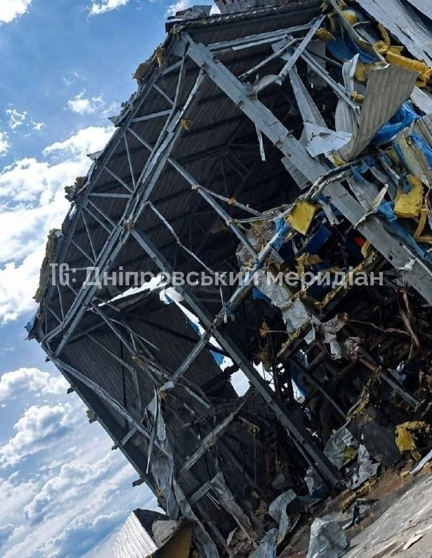 Russian Forces Destroy Snack Factory in Pavlohrad — Russian forces have destroyed a snack factory in Pavlohrad, accordin