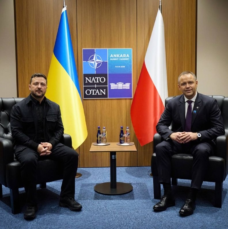 Zelensky Discusses Bilateral Relations with Polish President Nawrocki — Ukrainian President Zelensky emphasized unity wi