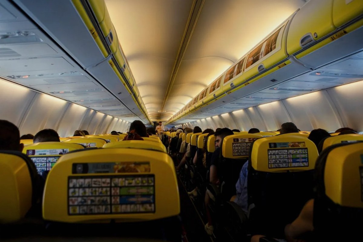 Wife Saves Husband from Being Sucked Out of Ryanair Plane Window — After a near-disaster on a Ryanair flight, a woman sh