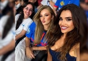 Miss Universe Romania Supports Brother-in-Law at FCSB Match — Loredana Salanță, Miss Universe Romania 2024, cheered for