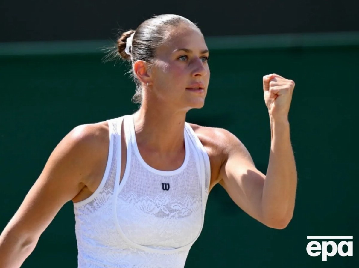 Marta Kostyuk Reaches Wimbledon Quarterfinals for the First Time — Ukrainian tennis player Marta Kostyuk advances to the