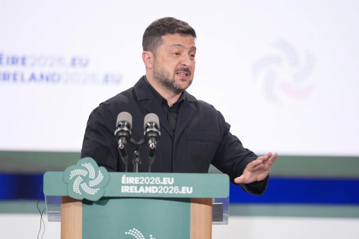 Zelensky Leaves Ireland Early Amid Intelligence Warning of Russian Attack — Ukrainian President Volodymyr Zelensky abrup