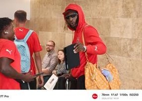 Karamoko Stuns with Luxurious Accessories upon Dinamo's Return — Mamoudou Karamoko of Dinamo showcases high-end fashion