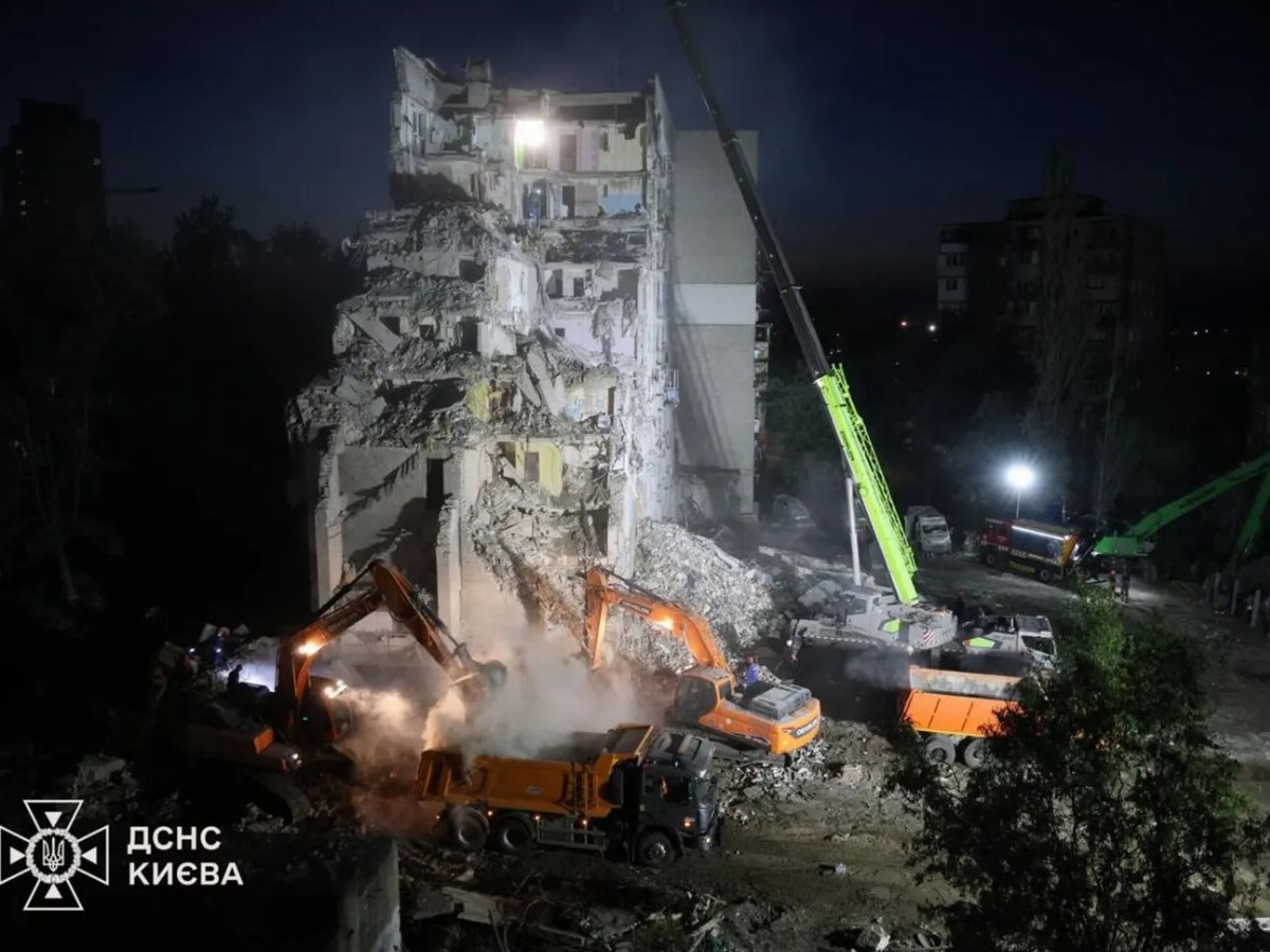 Death Toll Rises from Russian Attack in Kyiv, Zelenskyy Addresses Targeting of Residential Areas — As of 22:37, 27 death