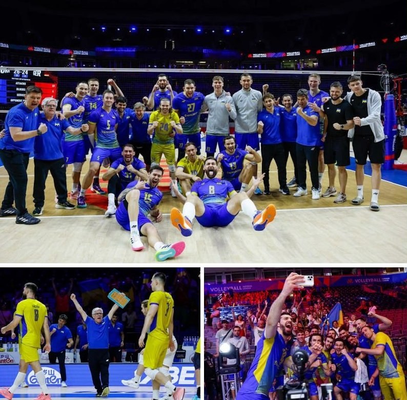 Ukraine's Men's Volleyball Team Reaches Nations League Playoffs for First Time — Ukraine's men's volleyball team has mad