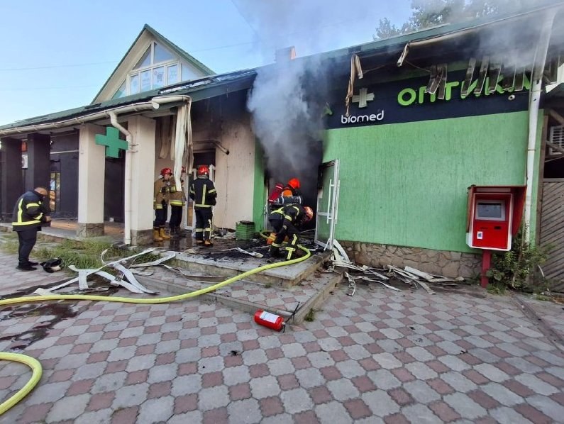 Electrical Fault Likely Cause of Pharmacy Blaze in Lviv — An electrical fault is believed to have caused a fire at a pha