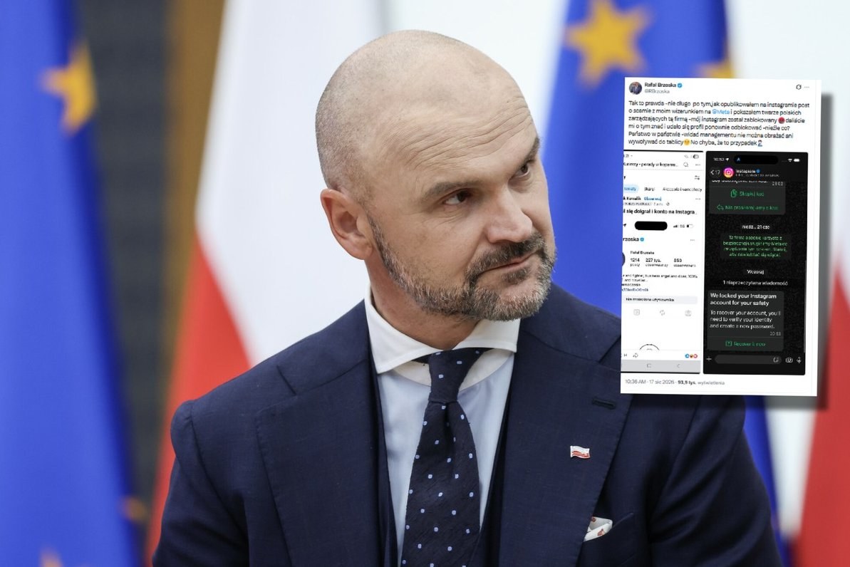 Rafał Brzoska's Ongoing Battle with Meta Following Account Suspension — Rafał Brzoska criticizes Meta's operations in Po
