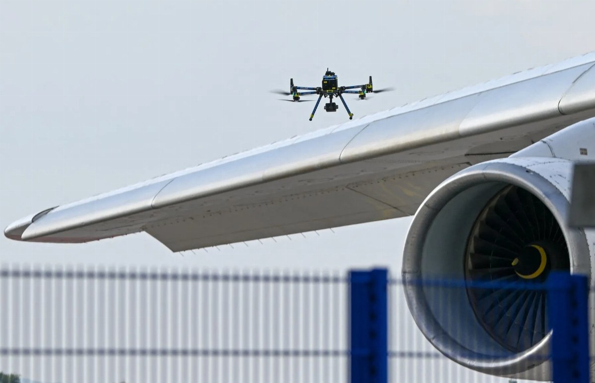German Government Responds Firmly to Explosive Drone Incident at Leipzig Airport — Germany's Interior Minister warns of