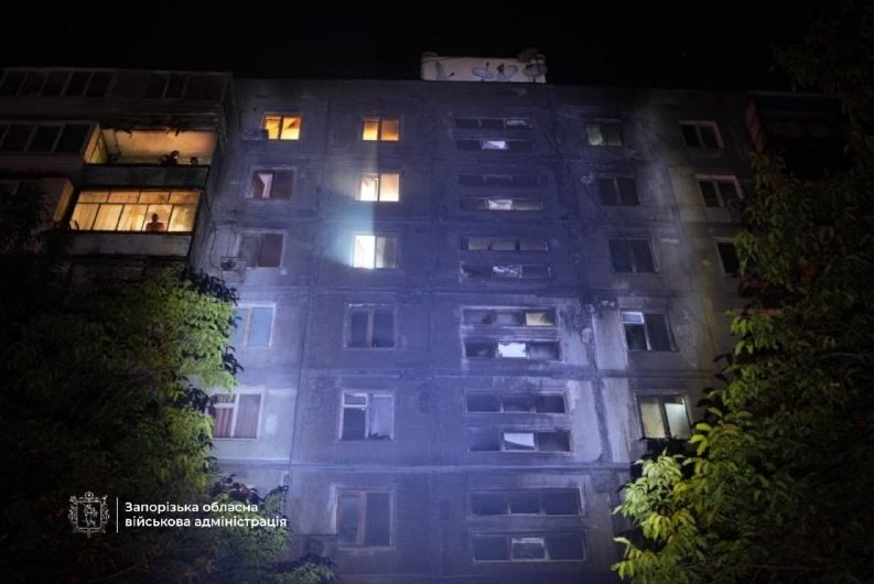 Russian Attacks Target Residential Area in Zaporizhzhia and Industrial Zone in Kharkiv — Recent Russian strikes hit a re