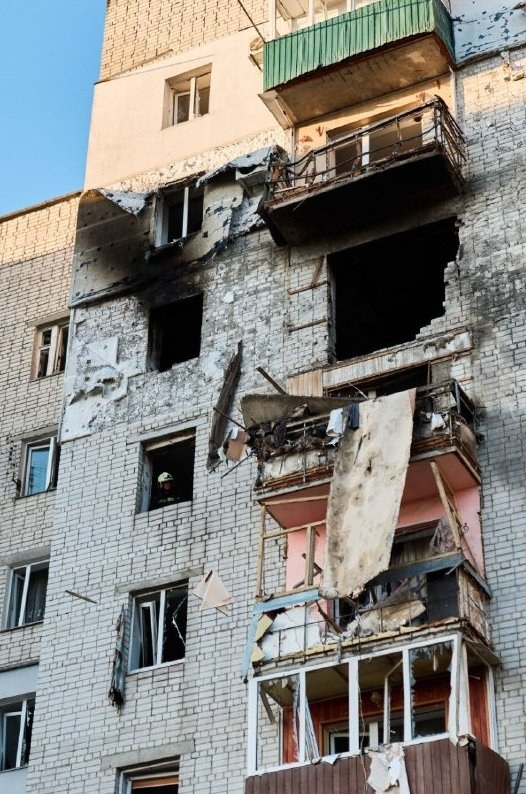 Russian Attack Targets High-Rise in Smila, Killing Woman and Child — A recent Russian drone strike on a high-rise in Smi