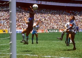 Diego Maradona's 'Hand of God' Ball Set for Auction with High Expectations — The ball from Diego Maradona's famous 'Hand