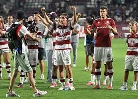 Cristi Ignat Discusses Potential Transfer Amid Derby Preparations — Cristi Ignat, central defender for Rapid, hints at a