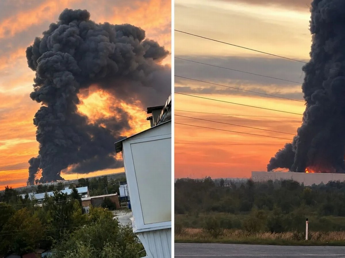 Drone Strike Hits Russian Ozon Warehouse, Causing Major Fire — A drone attack on a Russian Ozon warehouse has resulted i