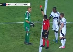 Nahuel Guzman Sent Off After Bizarre Incident in Leagues Cup Match — Tigres' goalkeeper Nahuel Guzman received a red car