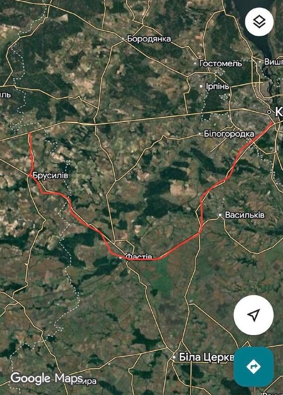 Traffic Disruption on M-06 Kyiv-Chop Road from 15 to 32 km — All vehicle traffic is halted on the M-06 Kyiv-Chop road be