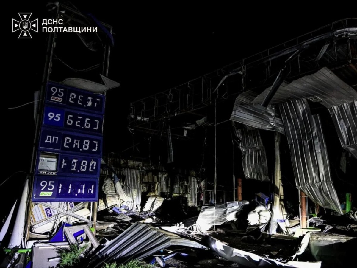 Russian Attacks Destroy All Gas Stations in Poltava Region — Local authorities report that Russian drone strikes have ob