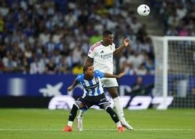 Carlos Espi Secures Victory for Real Madrid in Mourinho's Debut — Real Madrid triumphed 2-1 over Espanyol in José Mourin