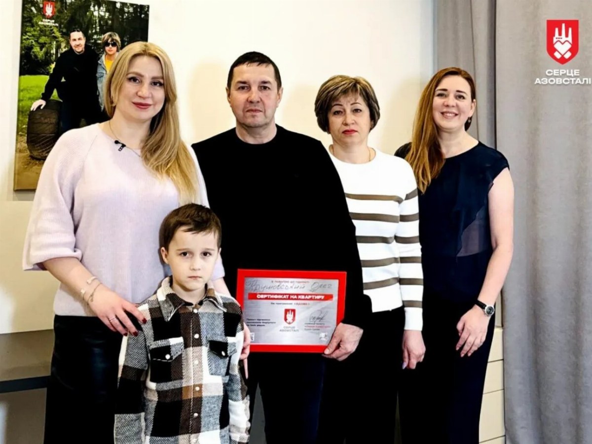 Mariupol Defender Oleg Krushovsky Receives Apartment Through Azovstal Project — Oleg Krushovsky, a defender of Mariupol,