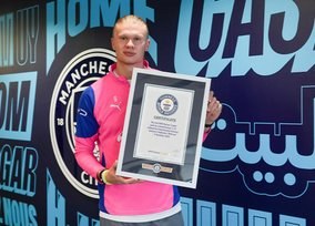 Erling Haaland Breaks Four World Records Recognized by Guinness — Erling Haaland receives four Guinness World Records fo