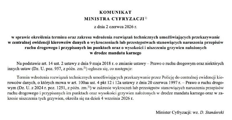 Poland Implements New Traffic Fine System for Ukrainian Vehicles — Starting September 4, Ukrainian plates will no longer