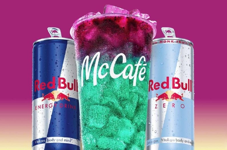 McDonald's Introduces Red Bull Cocktails in US Menu — McDonald's launches new Red Bull cocktails featuring blue raspberr