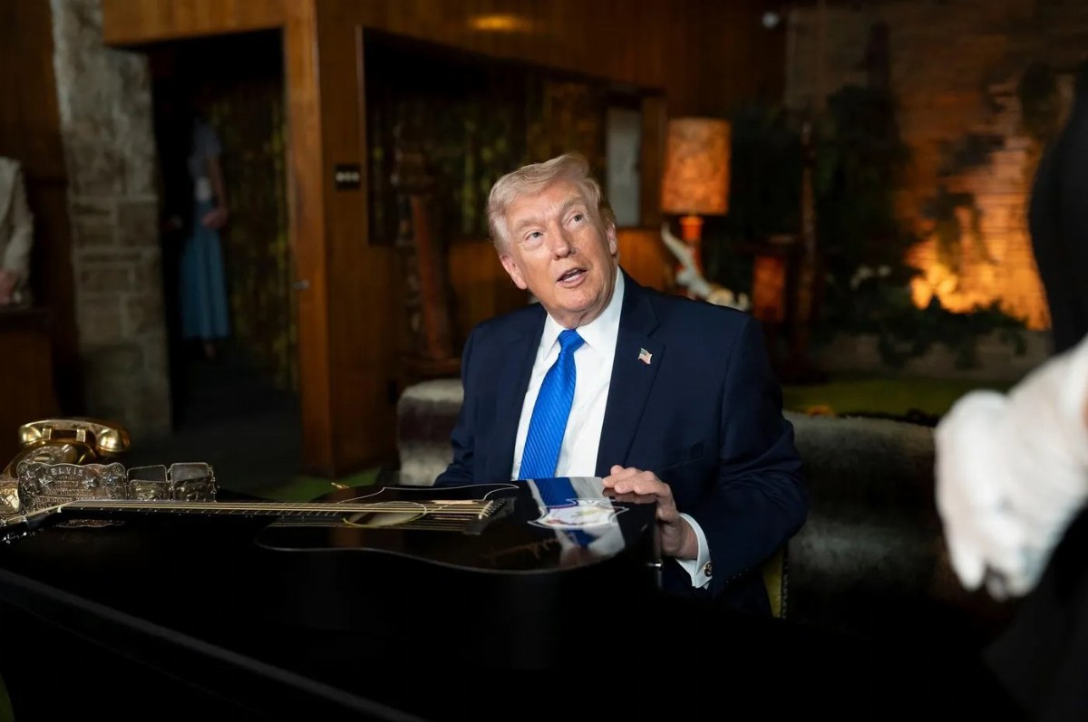 Donald Trump Faces Backlash for AI-Generated Elvis Presley Image — Donald Trump sparked outrage after posting an AI-gene