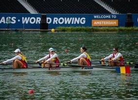 Romania's Women's Four Crew Advances to Rowing World Championship Semifinals — Romania's women's four crew qualifies for