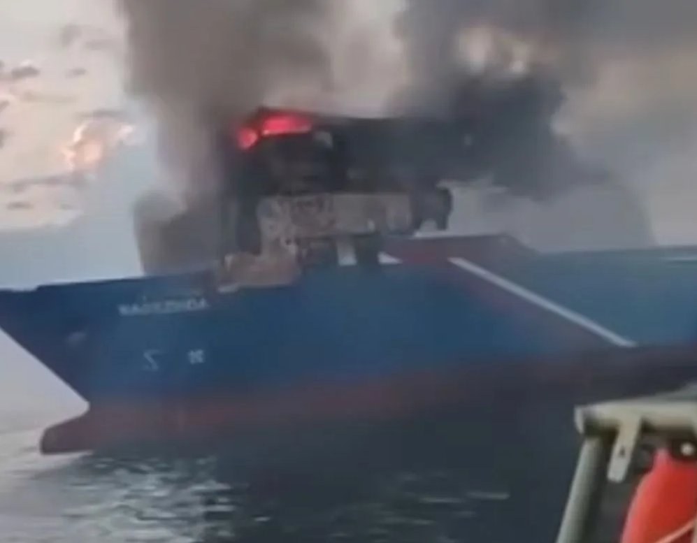 Drone Strike Hits Two Turkish Cargo Ships in the Black Sea — Two Turkish cargo ships were attacked by drones shortly aft