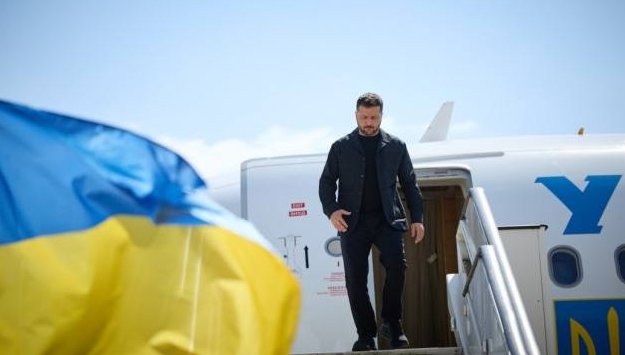 Ukrainian President Zelensky and First Lady Begin Three-Day Visit to Canada — Ukrainian President Volodymyr Zelensky and