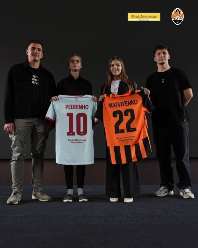 Shakhtar Donetsk to Wear Rinat Akhmetov Foundation Logo in Champions League — Shakhtar Donetsk unveils new jerseys featu