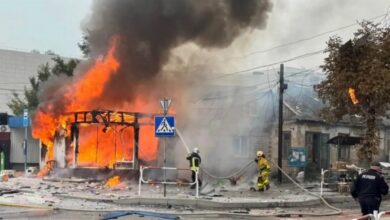Massive Russian Drone Attack Targets Western Ukraine, Causing Casualties — A series of drone strikes in western Ukraine