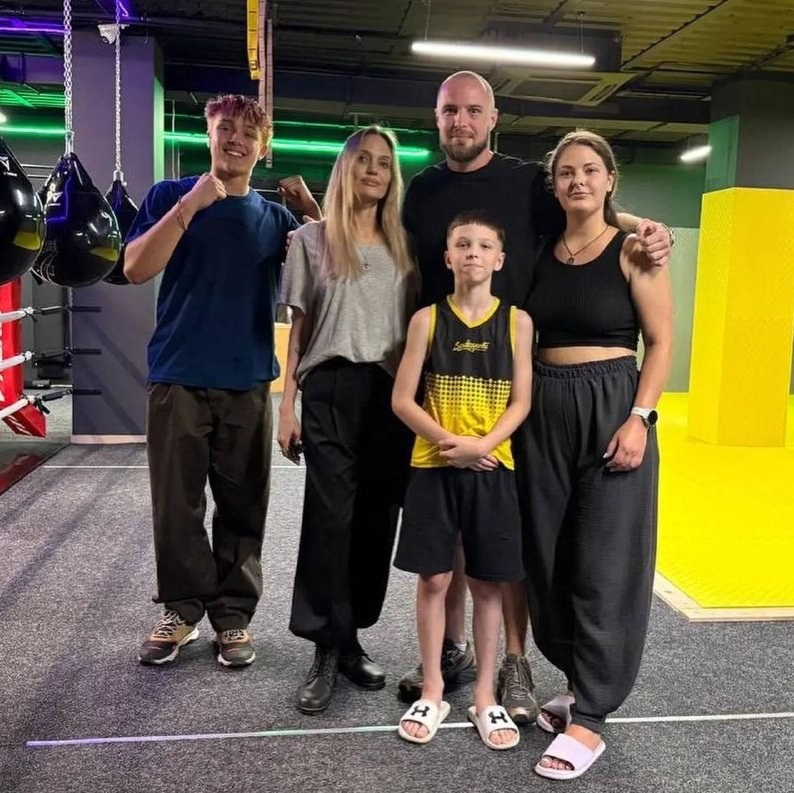Angelina Jolie Visits Boxing Club in Kharkiv with Son Knox — Angelina Jolie visited a boxing club in Kharkiv, where her
