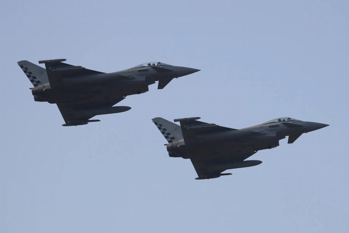 NATO Fighters Intercept Drone Entering Lithuanian Airspace — NATO aircraft shot down a drone in Lithuanian airspace, rai