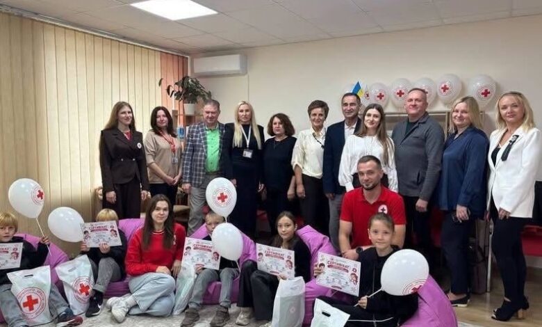Ukrainian Red Cross Launches Children's First Aid Academy in Lutsk — The Ukrainian Red Cross has opened a Children's Fir