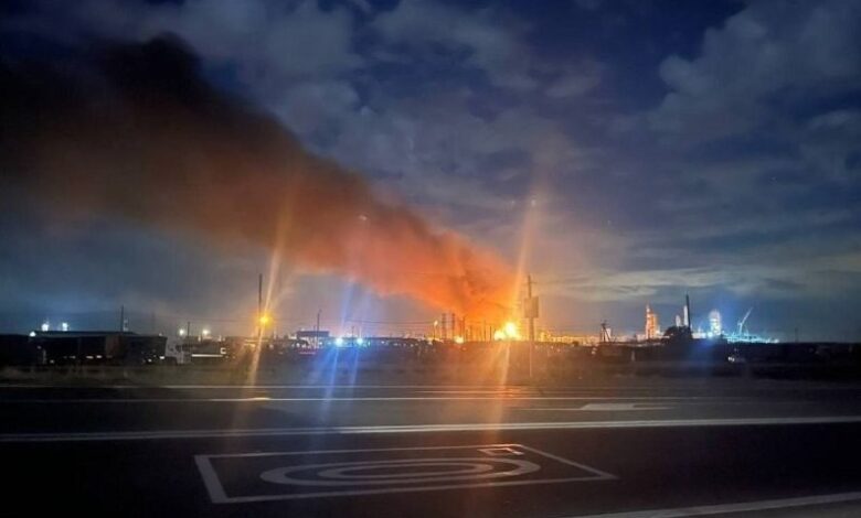 Explosive Night in Russia: Attacks Reported on Oil Facilities — Reports of attacks in Russia result in fires at Ilsky Oi
