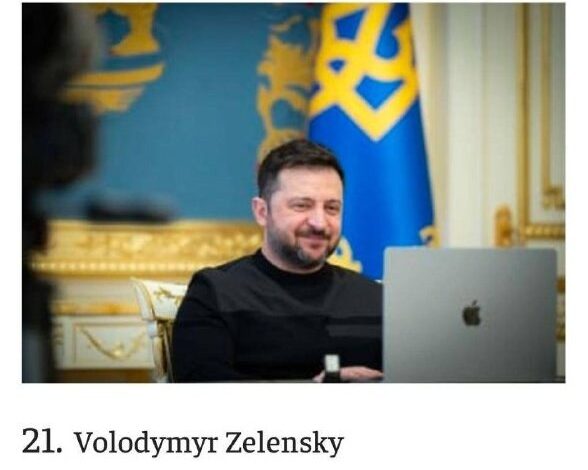 Zelensky Ranked 21st Among World's Most Influential Jews — Ukrainian President Volodymyr Zelensky has been listed 21st i