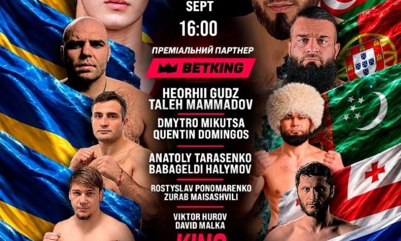 KING FIGHTS · ARARAT WFC Set for September 26 in Kyiv — On September 26, KING FIGHTS · ARARAT WFC will take place in Kyi