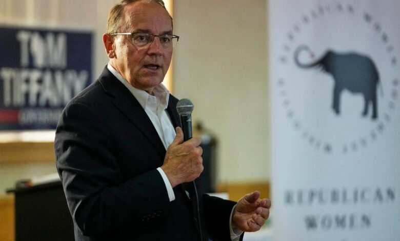 Congressman Tom Tiffany Makes Emergency Landing on Wisconsin Lake — Congressman Tom Tiffany and his pilot swam to safety
