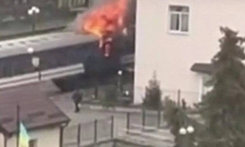 Russia Strikes Train and Gas Stations, No Casualties Reported — Recent Russian drone attacks targeted trains in Lutsk an