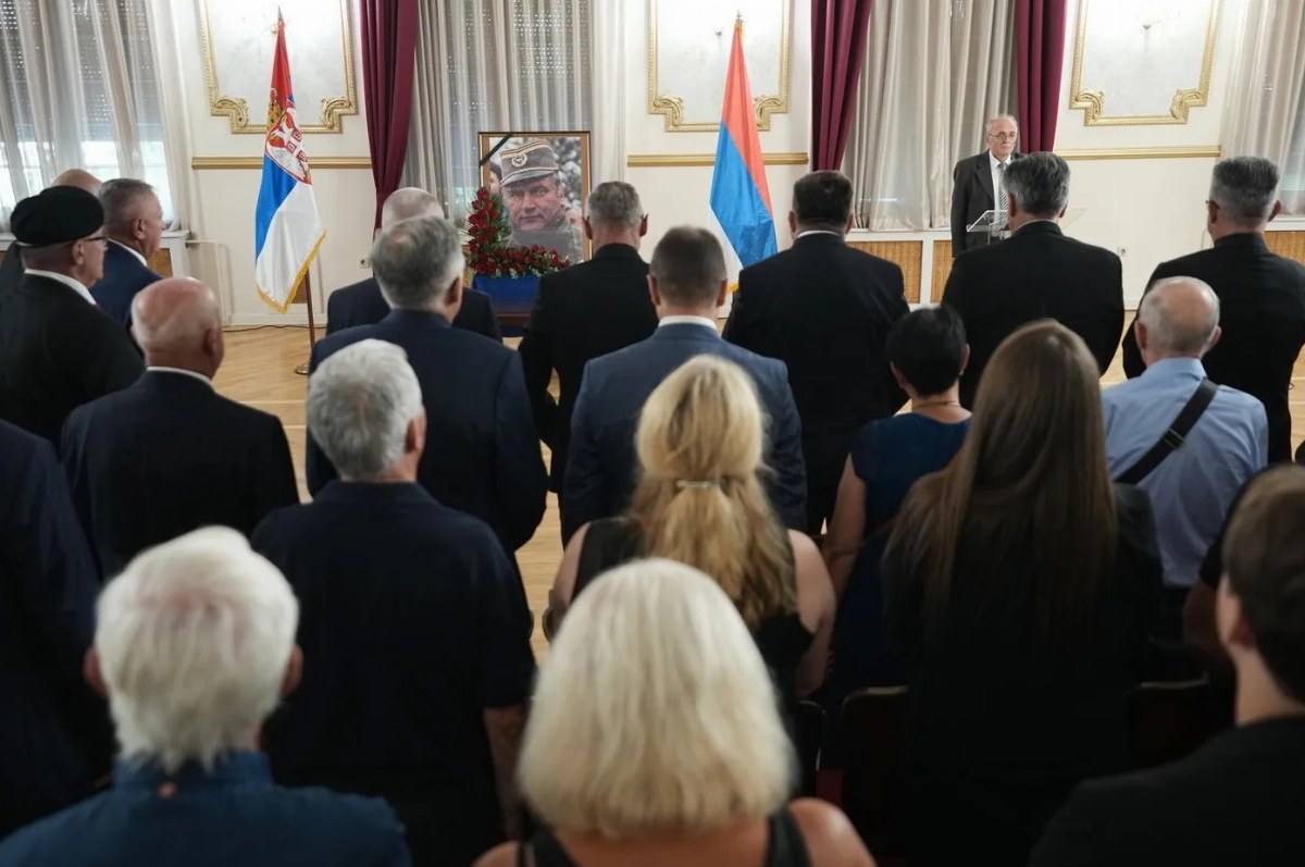 Ceremony in Belgrade Commemorates War Criminal Ratko Mladic — Former Serbian military officials and family remember Ratk