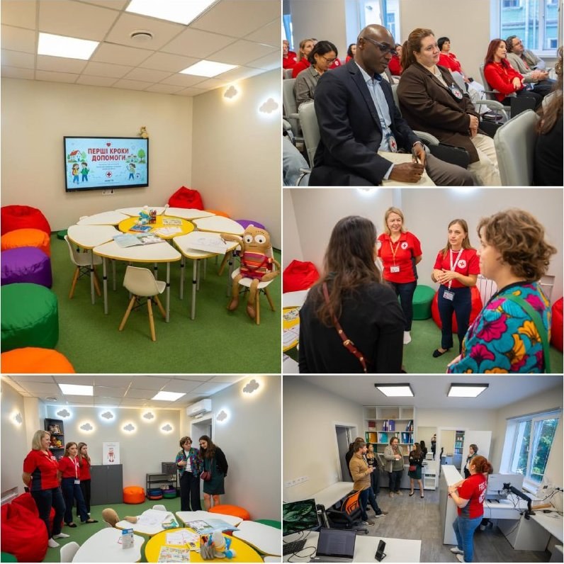 Ukrainian Red Cross Launches Barrier-Free Inclusive First Aid Training Center in Kyiv — The Ukrainian Red Cross has open