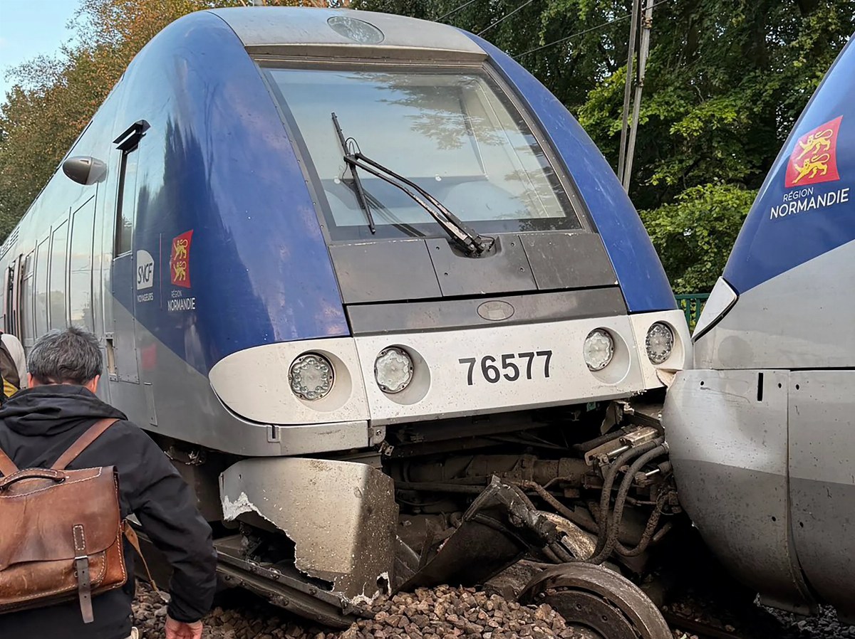 Investigation Underway Following Train Derailment Near Rouen, France — A train derailment in Rouen, France, injured 44 i