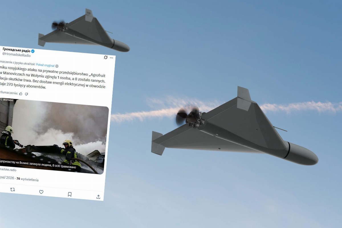 Russian Drones Attack Polish-Owned Fruit Processing Plant in Ukraine — A Polish-owned fruit processing plant in western